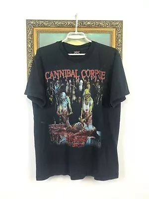 Vintage Cannibal Corpse Butchered At Birth Band For Men Women Tshirt KH2888 • $16.99