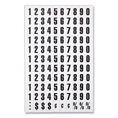 MasterVision® Interchangeable Black Magnetic Characters/Numbers 3/4  • $28.04