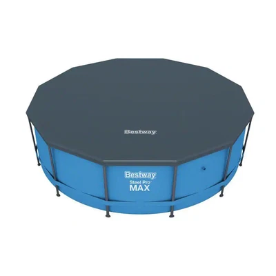 $38.99 • Buy Cobertor Redondo Bestway 12 Pies Ft De PVC Cubierta Para Piscina Alberca Elevada