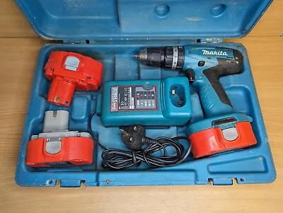 Makita 8391D 18V Cordless Combi Hammer Drill With 3 X Batteries Charger And... • £50