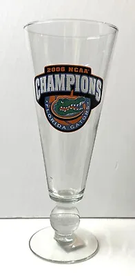 University Of Florida Gators 2006 NCAA Basketball Champions 9” Beer Glass Rare • $24.95