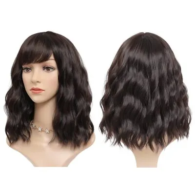 Women Long Hair Wig Straight Curly Wavy Anime Cosplay Fancy Party Full Wigs UK • £12.99