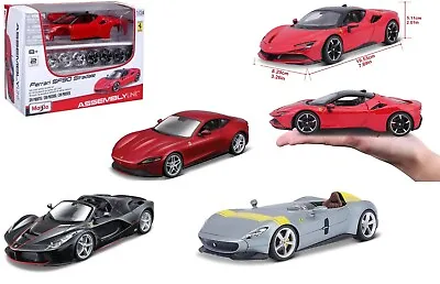 £26.95 • Buy Maisto 1/24 Ferrari Diecast Model Kits Build Your Own Car La Ferrari Roma Monza