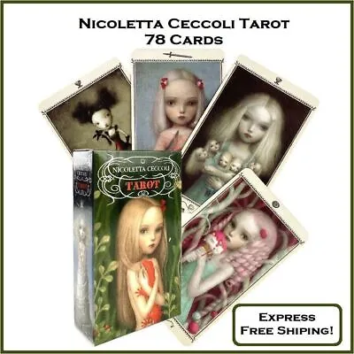 Nicoletta Ceccoli Tarot: Tarot Deck 78 Cards Oracle English Version Divination • $7.99