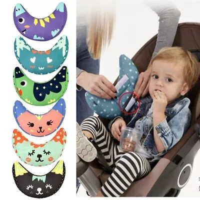 Baby Stroller Accessories Car Seat Belt Pillow Sleeping Head Support  Cart • $16.87