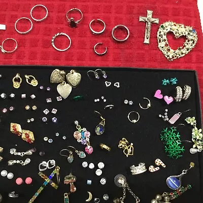 VINTAGE TO NOW JEWELRY LOT. Personal Stash....some Gold Silver & Precious Gems • $1