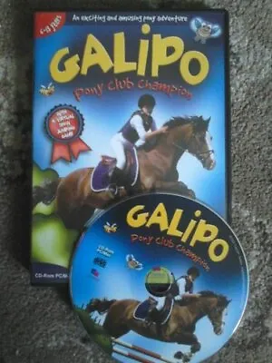 Galipo Pony Club Champion (PC-CD ROM) - Game  FQVG The Cheap Fast Free Post • £5.89