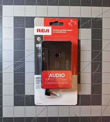 RCA Cassette Adapter For MP3/CD External Audio Device  New Sealed • $11