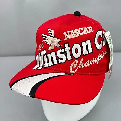 Vintage Nascar Hat Cap Winston Cup Terry LaBonte Snapback Champion Chase 96' NWT • $29.02