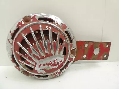 Vintage Chrome Red Painted Motorcycle / Car Horn Rising Sun - Indian Harley • $129