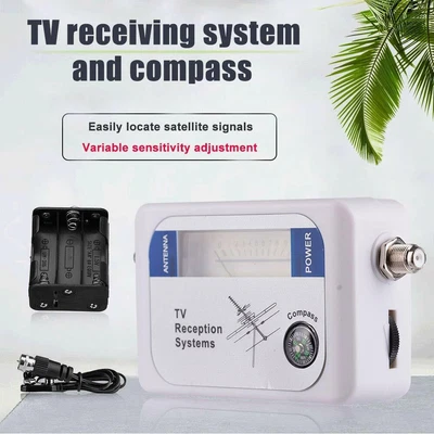 £16.49 • Buy DVB-T Finder Digital Aerial Terrestrial TV Antenna Signal Strength Meter UK