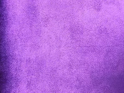 Purple Micro Suede Upholstery And Drapery Fabric  60  Wide • $10.95