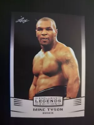 Mike Tyson 2022  Legends Edition  Boxing Card #ee-08 • $4.50