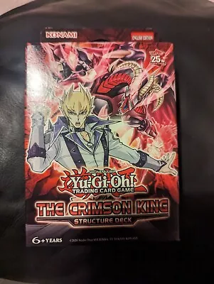 Konami Yu-Gi-Oh The Crimson King Structure Deck - New And Sealed • £9