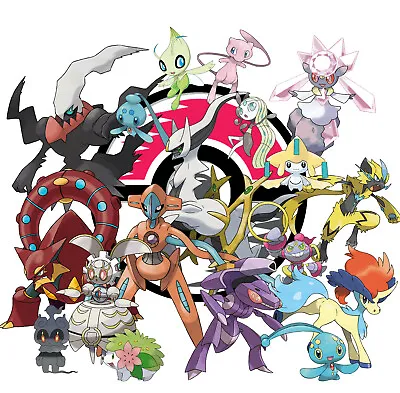 Every Pokemon Lengedary/Mythical/UB Shiny 6 IV's For US/UM ORAS X/Y • $30