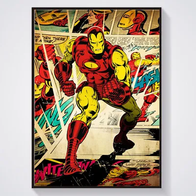 Iron Man Poster - Wall Art Marvel A4 & A3 • £4.99