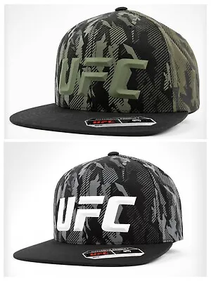 UFC VENUM Camouflage Snapback Hat Set. BOTH HATS INCLUDED NEW W/TAGS CAMO MMA  • $33.88