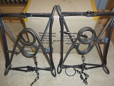 $63.95 • Buy 2  Duke 330 Body Grip Traps  Trapping  Beaver Otter Coyote  Bobcat 0430
