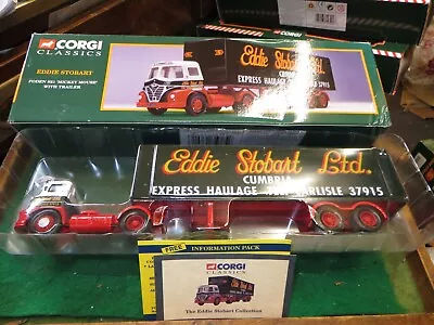 Corgi Classics Eddie Stobart Foden S21 Mickey Mouse & Trailer 13601 1/50 Mib • $18.61