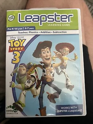 Toy Story 3 - Disney Pixar Leapfrog Leapster Explorer Learning Game  • £4