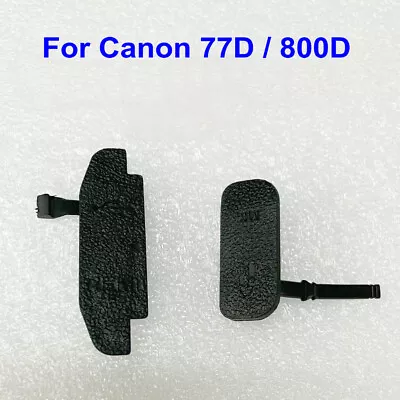 Camera USB/HDMI Interface Bottom Rubber Door Cover For Canon EOS 77D 800D Repair • $10.98