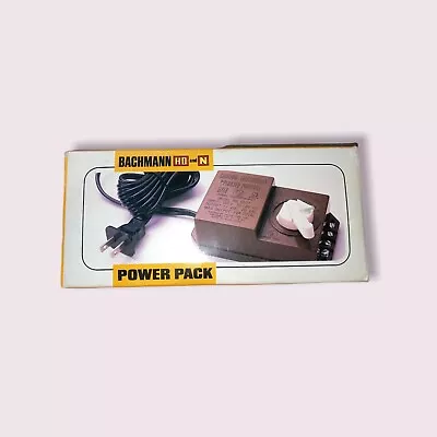 TRAIN Bachmann HO And N Scale Power Pack • $69.95