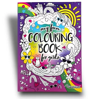 Kids Children Girls Colouring Book A4 Colour Fun Activity Drawing A4 • £2.99