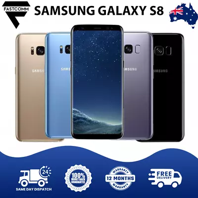 As New Samsung Galaxy S8 64GB Super AMOLED Unlocked Free Express - Free Shipping • $175