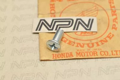 NOS Honda CA77 CB400 CL70 CT90 S90 SL90 XL350 XL75 XL80 Screw 6x16 93700-06016 • $5.76