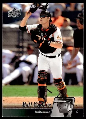 2010 Upper Deck Matt Wieters SEE PICS/DESC MAY BE WRONG Baltimore Orioles #84 • $0.99