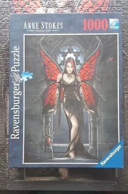 REDUCED - Anne Stokes Gothic Butterfly Ravensburger 1000 Piece Jigsaw Puzzle • £14.99