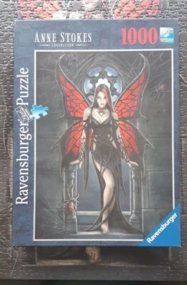 REDUCED - Anne Stokes Gothic Butterfly Ravensburger 1000 Piece Jigsaw Puzzle • £14.99