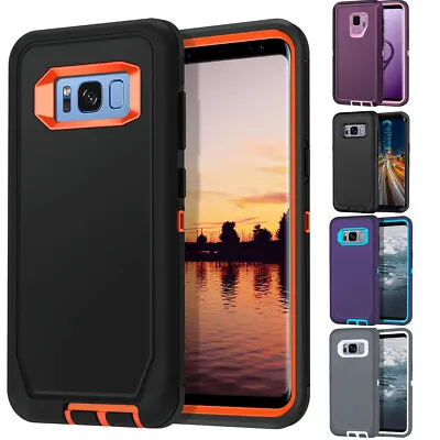 For Samsung Galaxy Note 8 S9 S8 Plus Case Shockproof Heavy Duty Armor Hard Cover • $11.99
