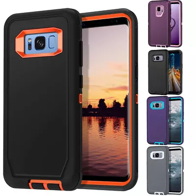 For Samsung Galaxy Note8 / S10 S9 S8 Case Shockproof Heavy Duty Armor Hard Cover • $11.99