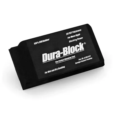 $19.49 • Buy Dura-Block Sanding Block Hook And Loop Auto Body Block 2.75in X 5.5in AF4417
