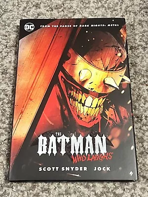 The Batman Who Laughs Hardcover ~ Signed By Scott Snyder & Greg Capullo ~ COA • $30