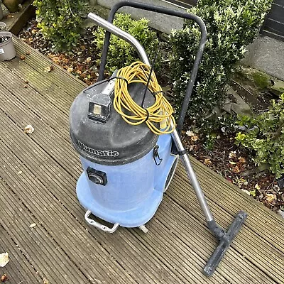 Numatic Wet & Dry Vacuum Cleaner - Blue + Wand + Hose + Head + Ball Unit • £100