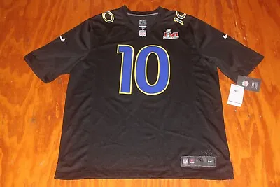 Cooper Kupp Los Angeles Rams Nike Super Bowl LVI Bound Game Jersey Black XL • $59.99