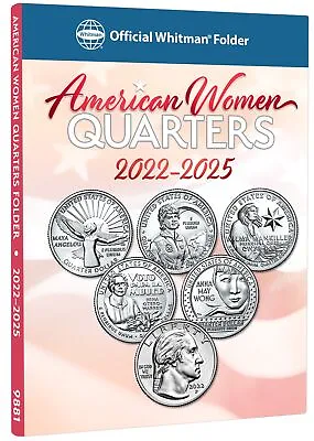 American Women Quarters (Single Mint): 2022-2025 - Official Whitman Coin Folder • $6.99