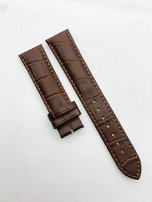 Omega Brown Padded Genuine Leather Gents Watch Strap 20mmNew. Without Buckle • £30