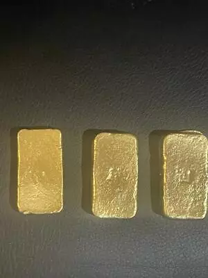 (300)Grams Scrap Gold Bar For Gold Recovery Melted Different Computer Cpu Pins • $60