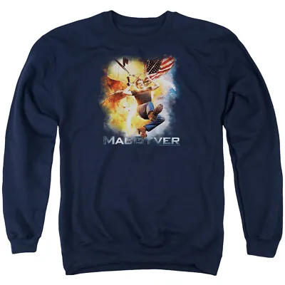 MacGyver Sweatshirt Poster Navy Pullover • $35.99