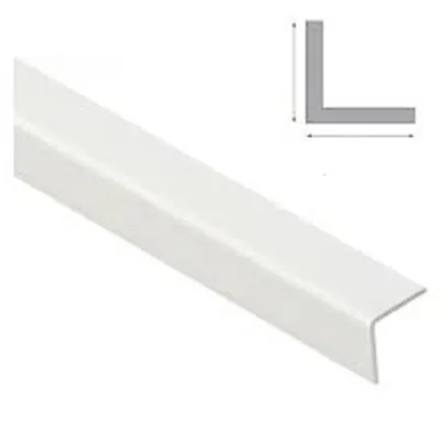 £10.99 • Buy PVC Corner Angle Trim Corner 90 Degree Angle Trim**2x1 Metre**WHITE**ALL SIZES**
