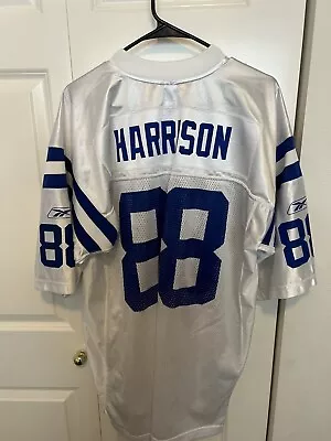 Reebok Indianapolis Colts Marvin Harrison Jersey Adult Large • $18.99