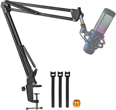 Boom Arm For Hyperx Quadcast Microphone Adjustable Suspension Mic Scissor Stand • $26.57