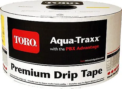 Toro Aquatraxx 5/8  Drip Tape Irrigation Line 24  0.28GPM (0.34GPH) 15MIL 4000FT • $203