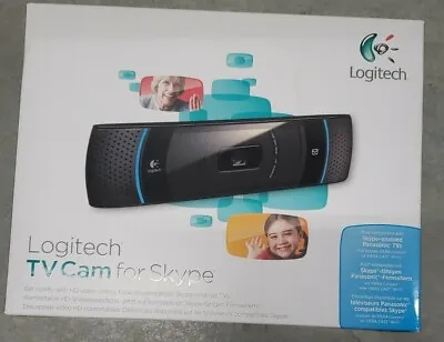 NEW Logitech V-U0022 TV Cam HD Webcam 720 Widescreen Video Calls Stream Zoom • $36.62