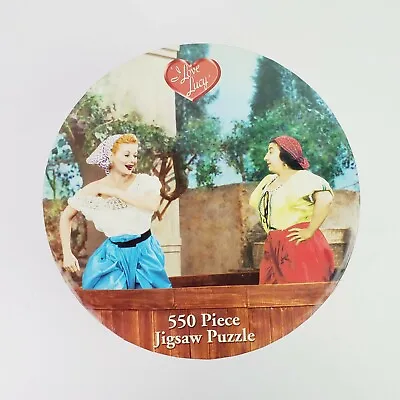 I LOVE LUCY 550 Piece JIGSAW PUZZLE Italian Movie WINE VAT SCENE Food Fight {I} • $39.95