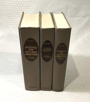 Lds Mormon Doctrinal New Testament Commentary Bruce R. Mcconkie / Complete Set • $24.99