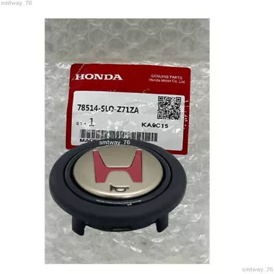 RED JDM Horn Button For Momo Steering Wheel For Honda Free Shipping • $46.45